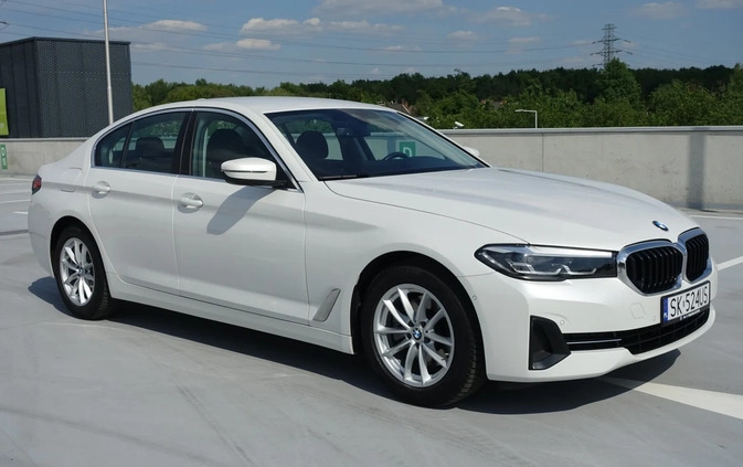 BMW Seria 5 cena 157500 przebieg: 94000, rok produkcji 2021 z Katowice małe 704